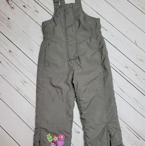 Hanna Andersson kids snow bib overalls size 120